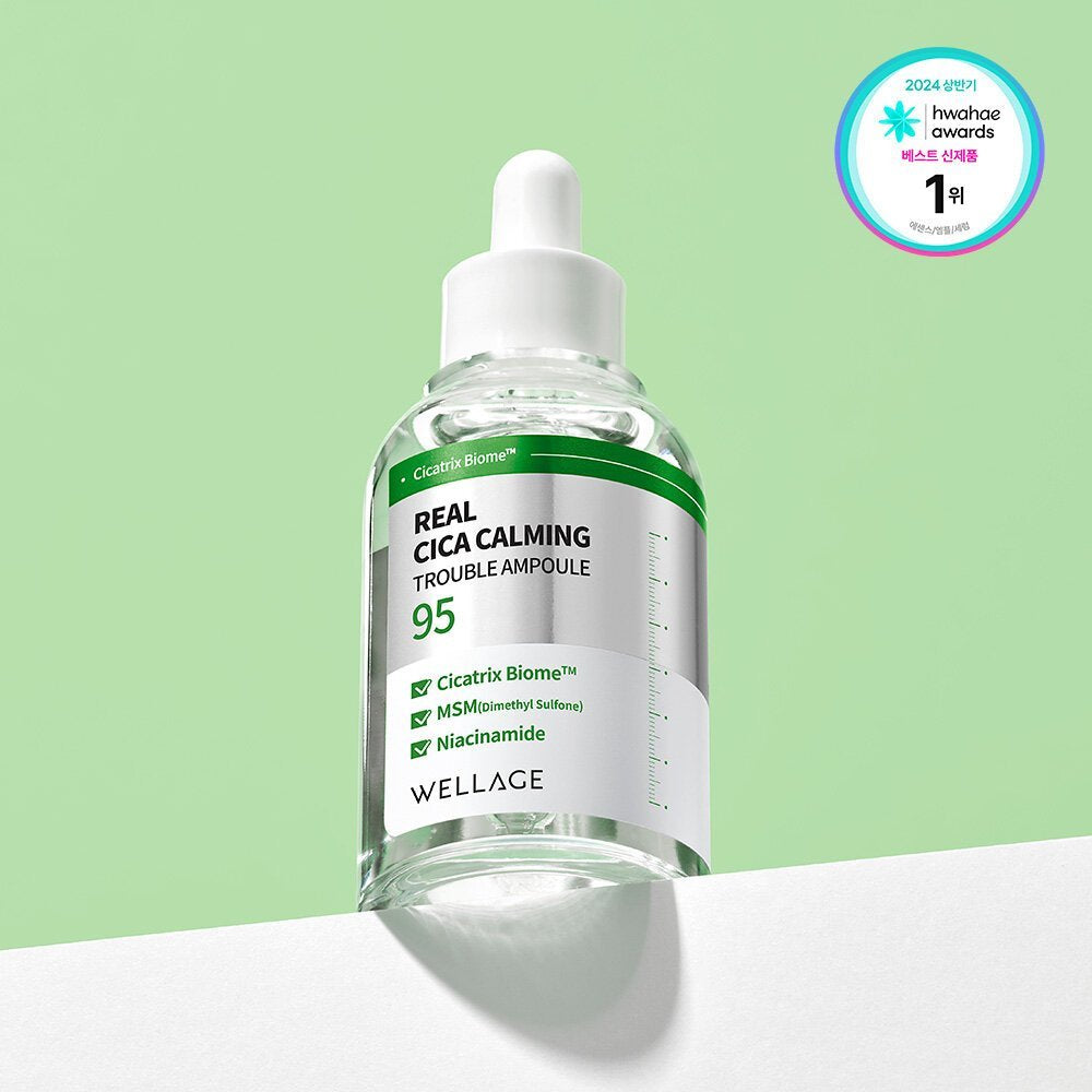 WELLAGE 韓國 積雪草舒緩安瓶精華 50ml
