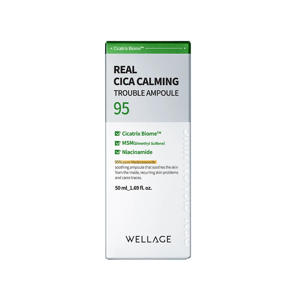 WELLAGE 韓國 積雪草舒緩安瓶精華 50ml