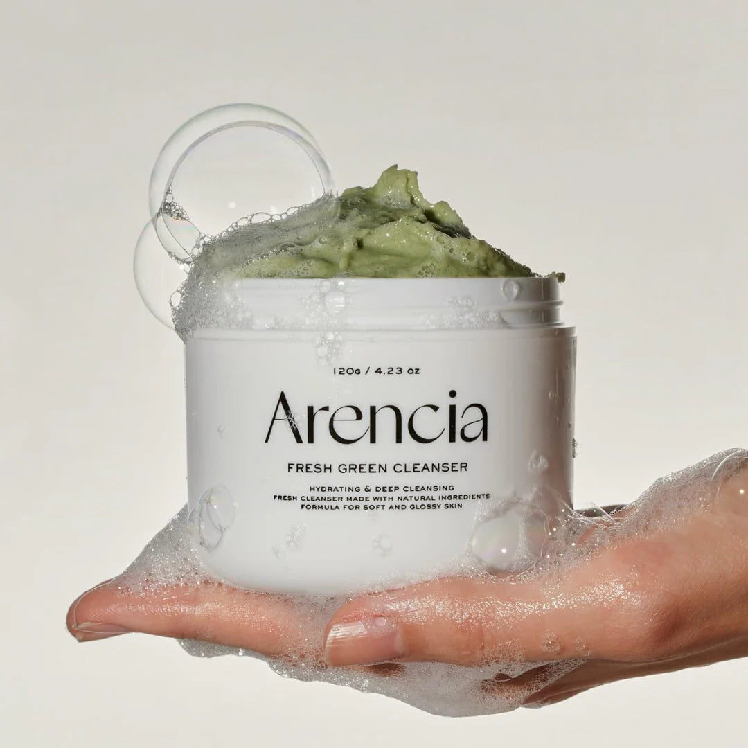 Arencia 韓國 綠色清新年糕潔面乳 (暗瘡管理) 120g