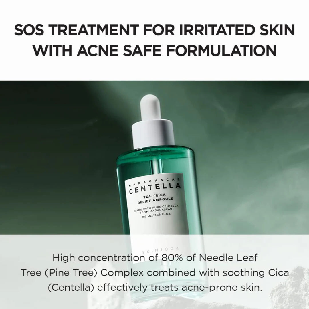 Skin1004 韓國 馬達加斯加積雪草茶樹控油安瓶 100ml