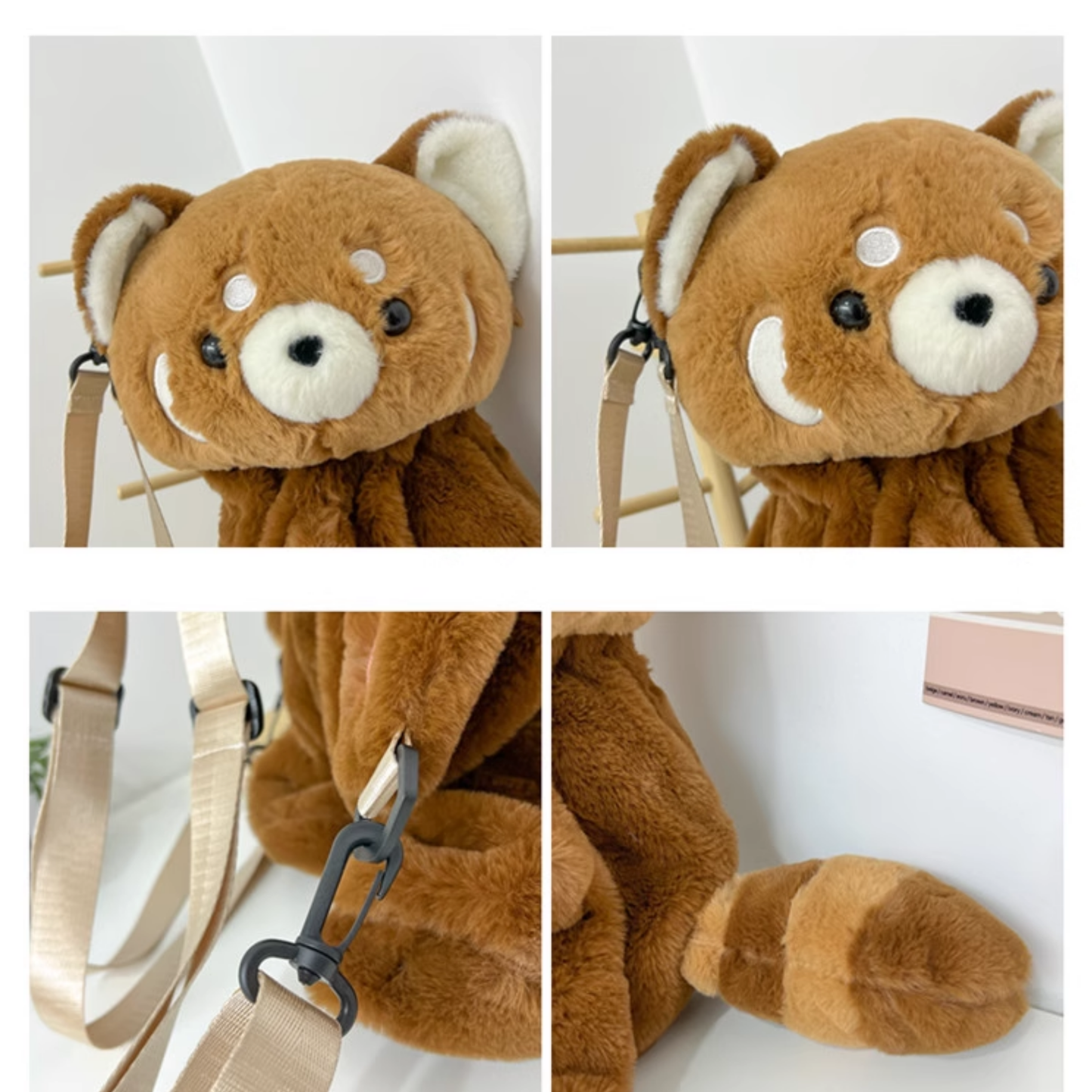 Panda Bear Strap-on/Harnessed Bag 1ea