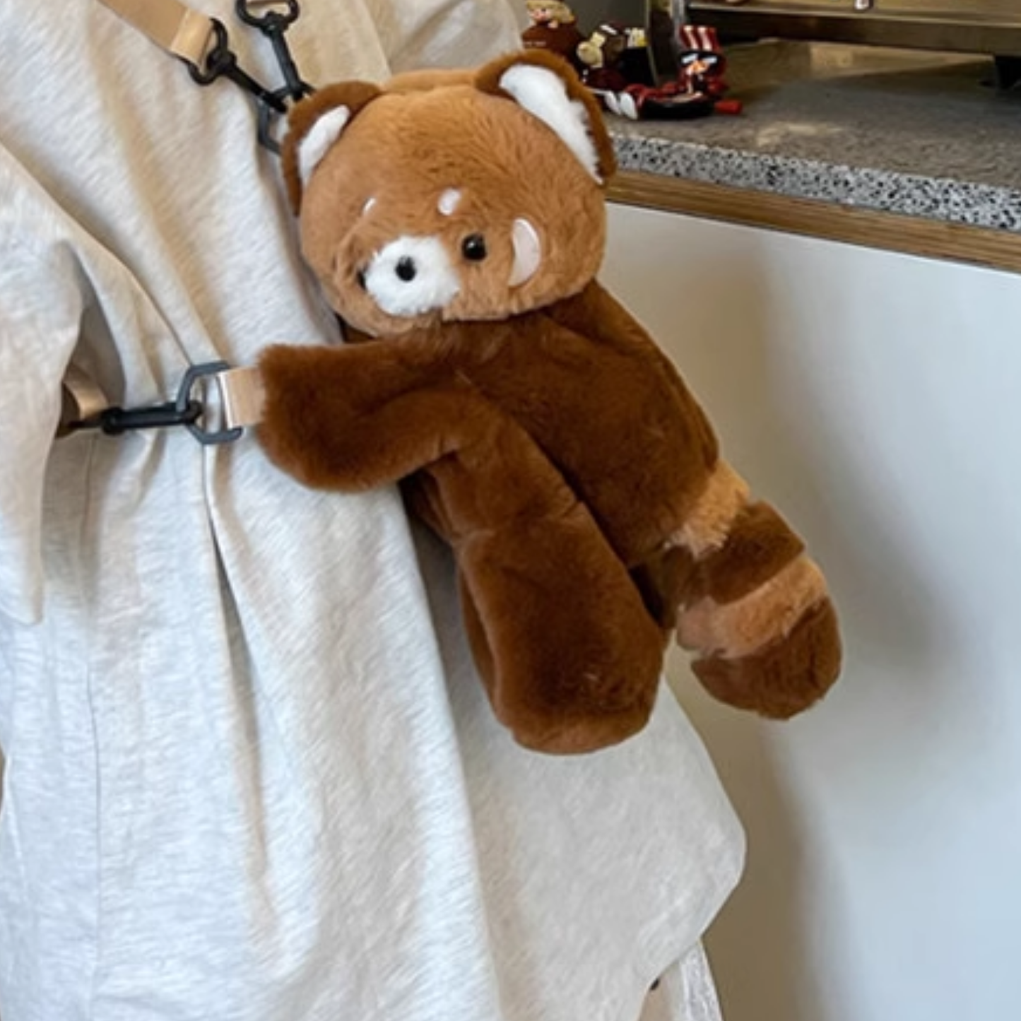 Panda Bear Strap-on/Harnessed Bag 1ea