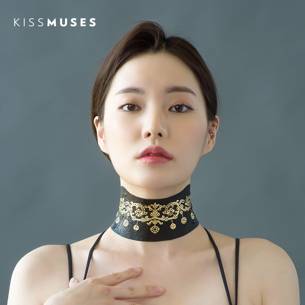 KISSMUSES 韓國 玻尿酸女神無瑕頸膜 12ml x 10片