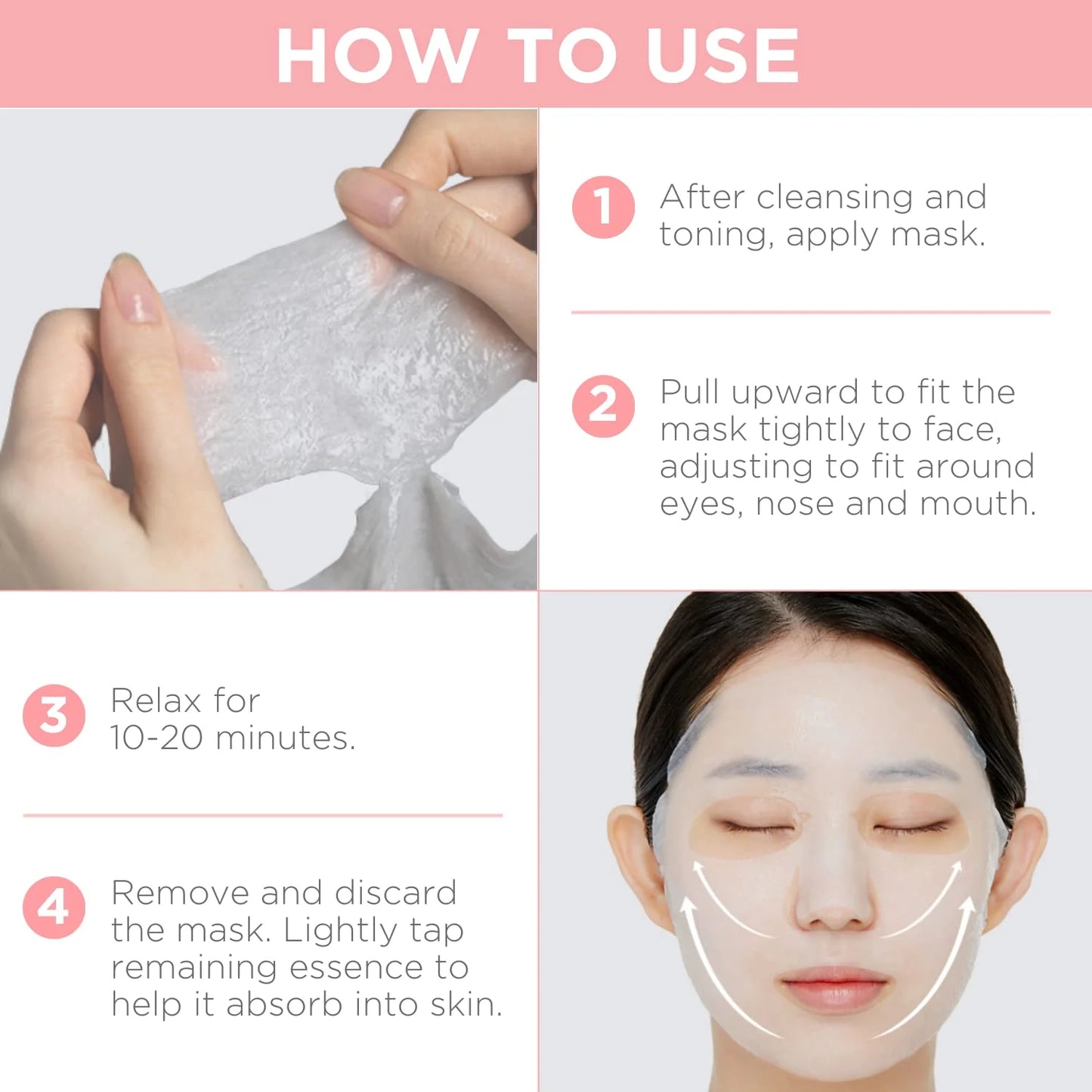 Mediheal 韓國 膠原彈性緊緻保濕導入精華面膜 10片
