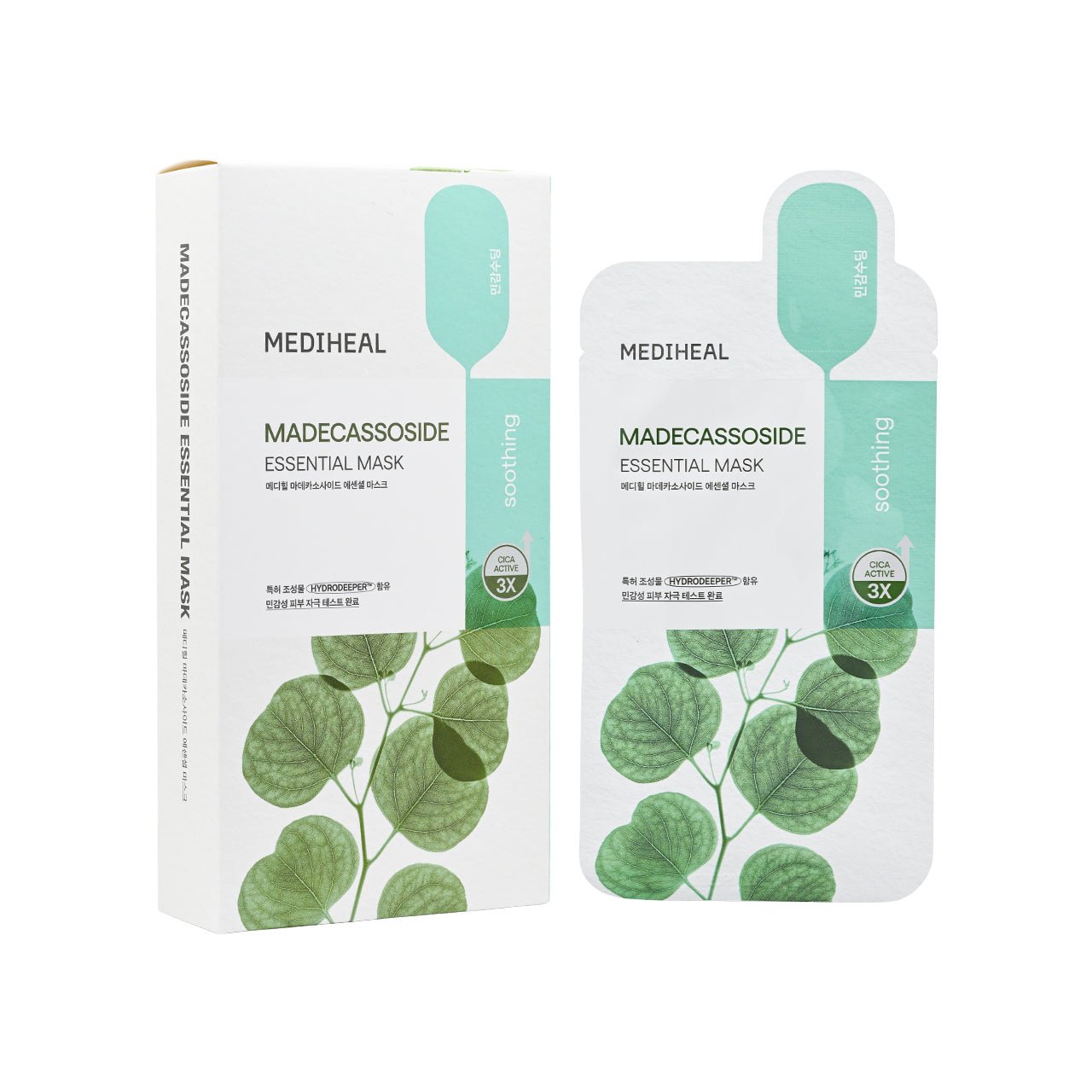 Mediheal 韓國 積雪草舒緩護理導入精華面膜 10片