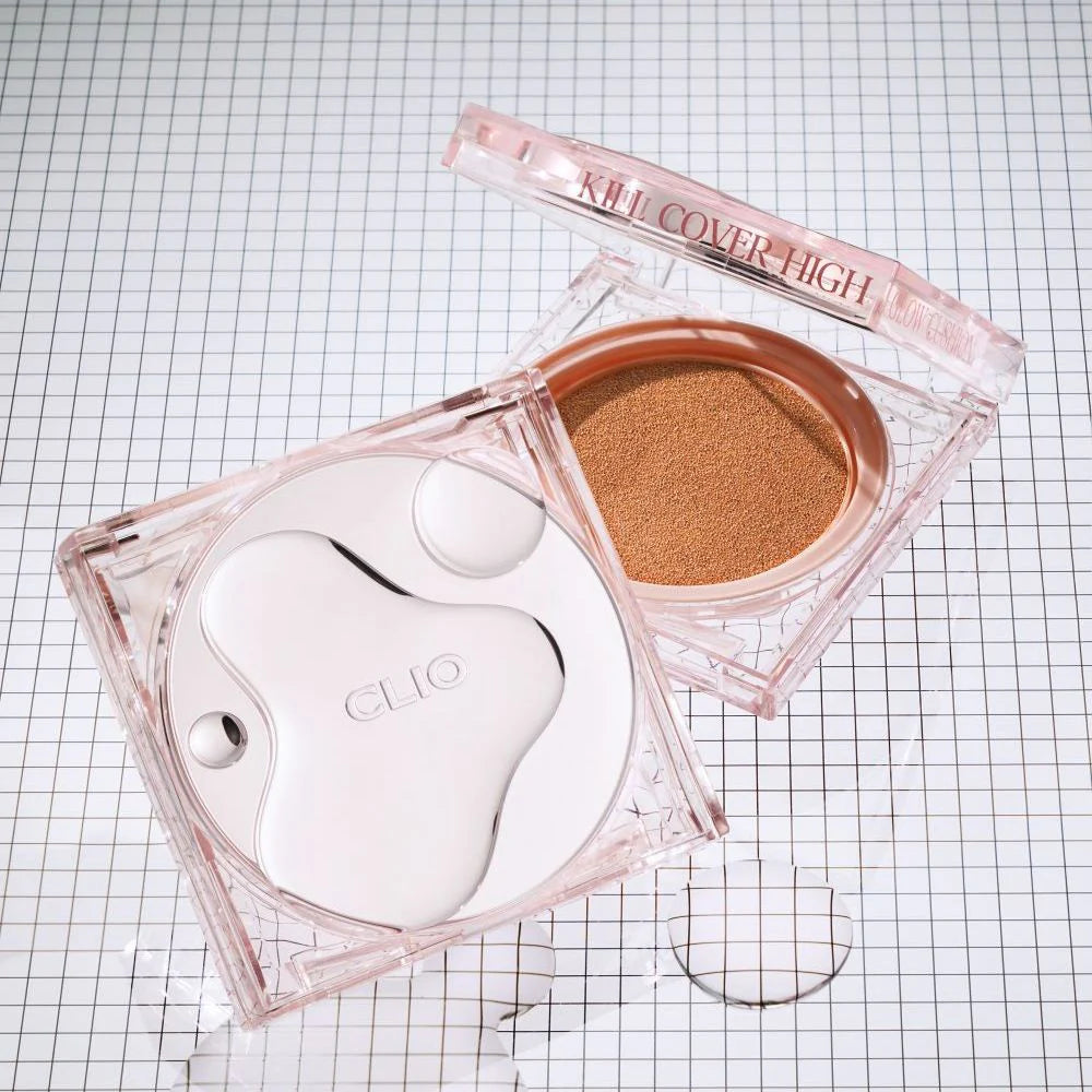 CLIO 韓國 水潤炫亮極緻長效無瑕氣墊粉底 SPF50+ PA+++ (14g+補充裝14g)