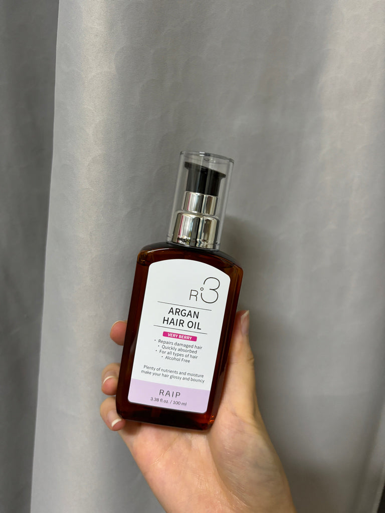 RAIP 韓國 R3 摩洛哥堅果髮尾油 (甜美花香) 100ml
