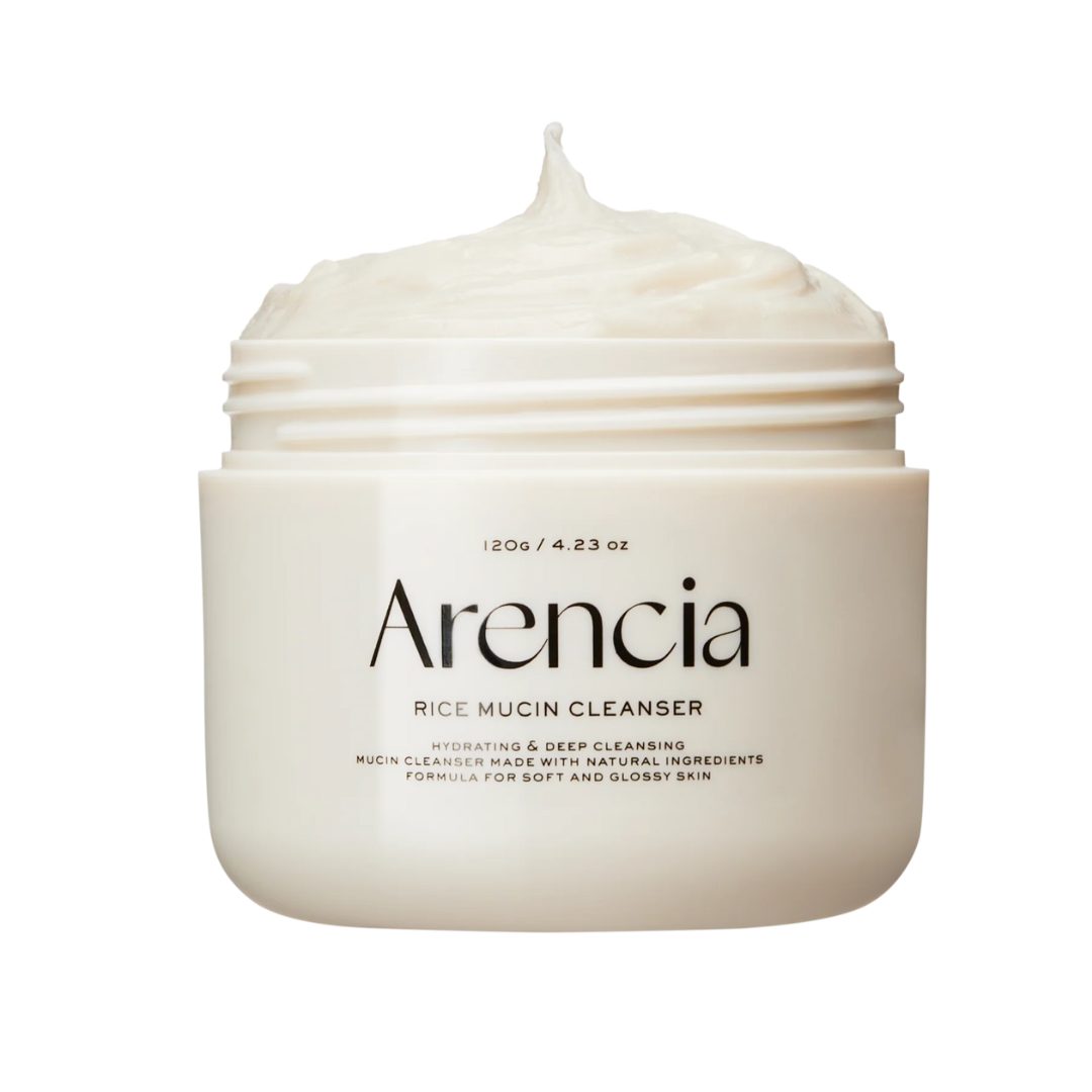Arencia 韓國 米黏蛋白年糕潔面乳 (保濕) 120g