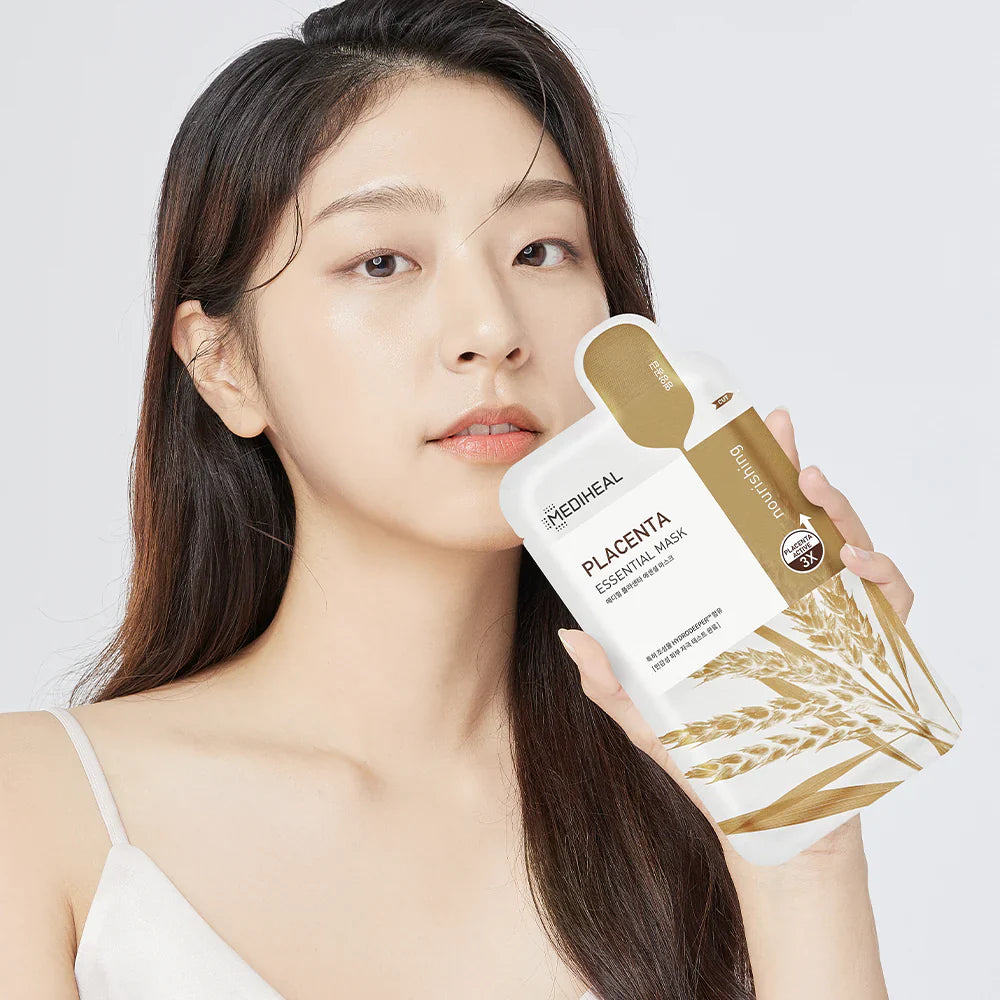 Mediheal 韓國 3x植物胎盤素活膚抗衰老精華面膜 10片
