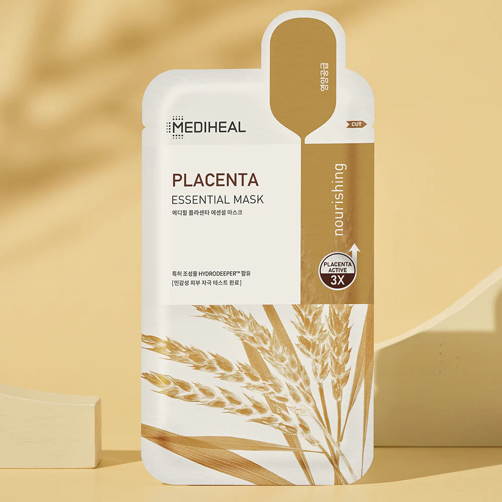 Mediheal 韓國 3x植物胎盤素活膚抗衰老精華面膜 10片