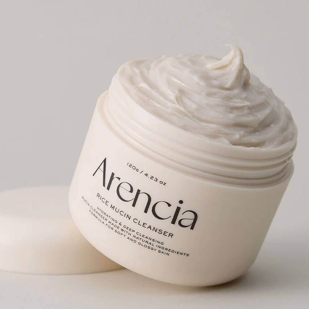 Arencia 韓國 米黏蛋白年糕潔面乳 (保濕) 120g
