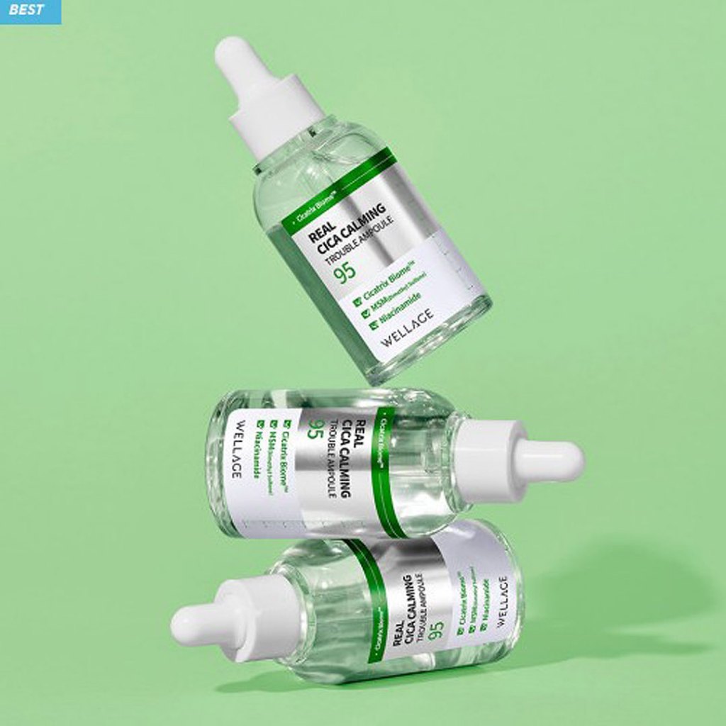 WELLAGE 韓國 積雪草舒緩安瓶精華 50ml