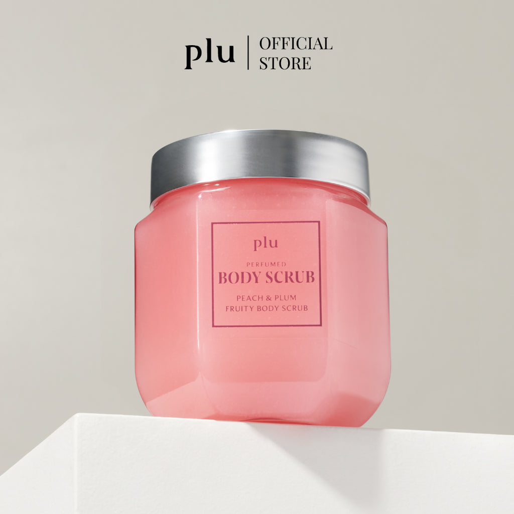 PLU 韓國 芳香果味身體磨砂膏 (桃子布冧) 500g