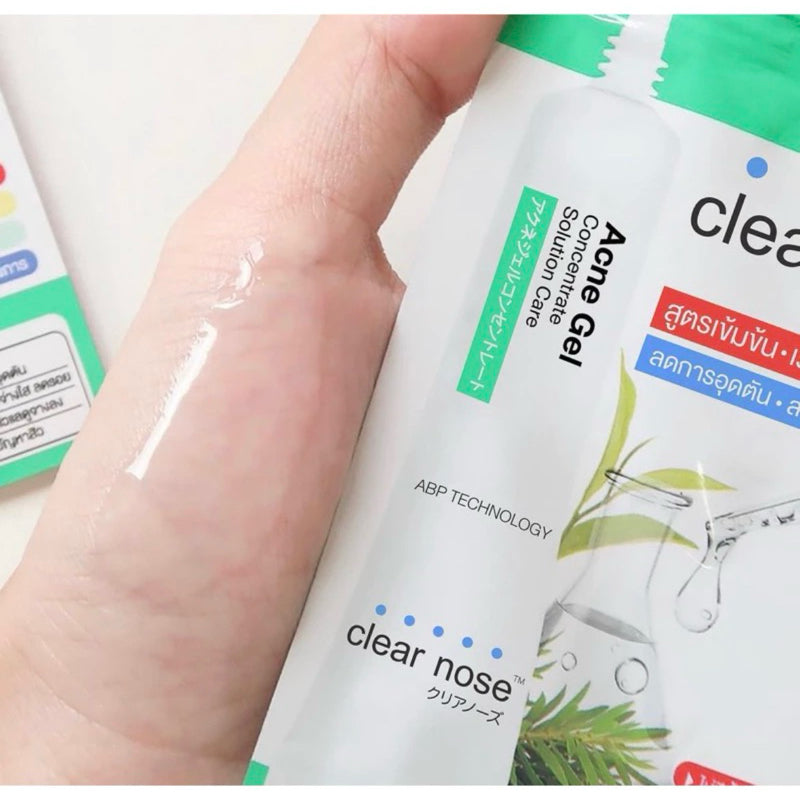 CLEAR NOSE Tea Tree Alcohol-Free Acne Gel Concentrate Solution 4g