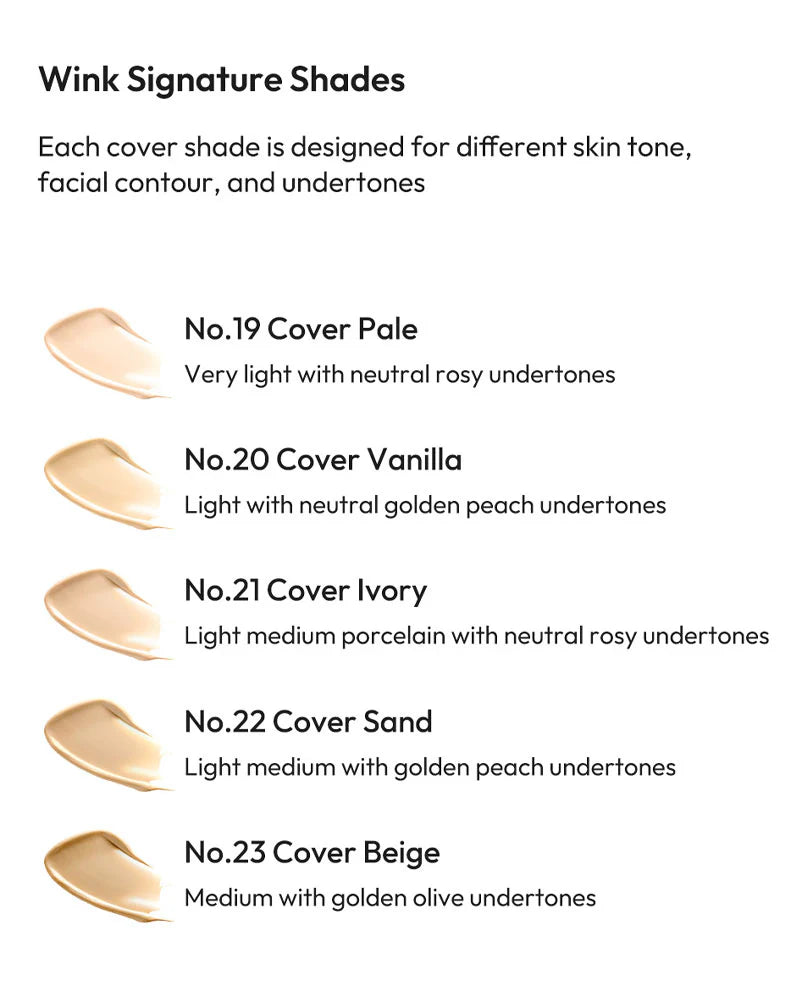 Javin De Seoul Wink Foundation Pact SPF50+ PA+++ 15g