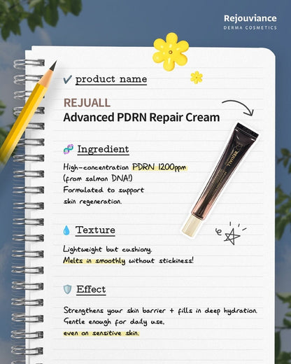 REJUALL Advanced PDRN Repair Cream 20g