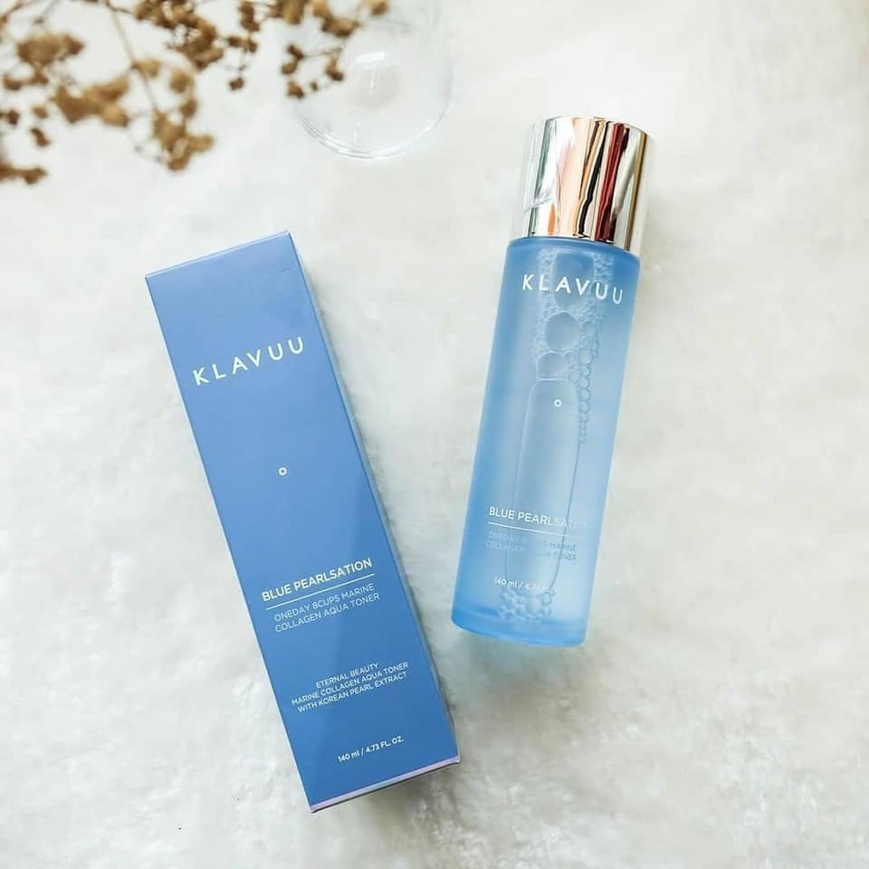 Klavuu Blue Pearlsation One Day 8 Cups Marine Collagen Aqua Toner 140ml