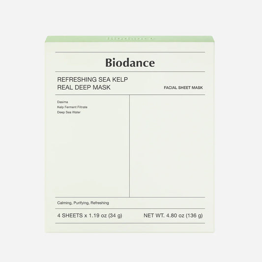Biodance Refreshing Sea Kelp Real Deep Mask 34g x 4ea