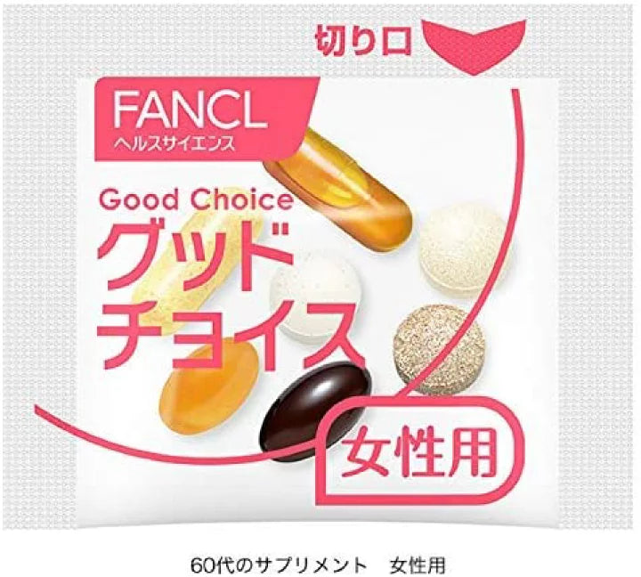Fancl Good Choice 60+ Women Health Supplement 30packs