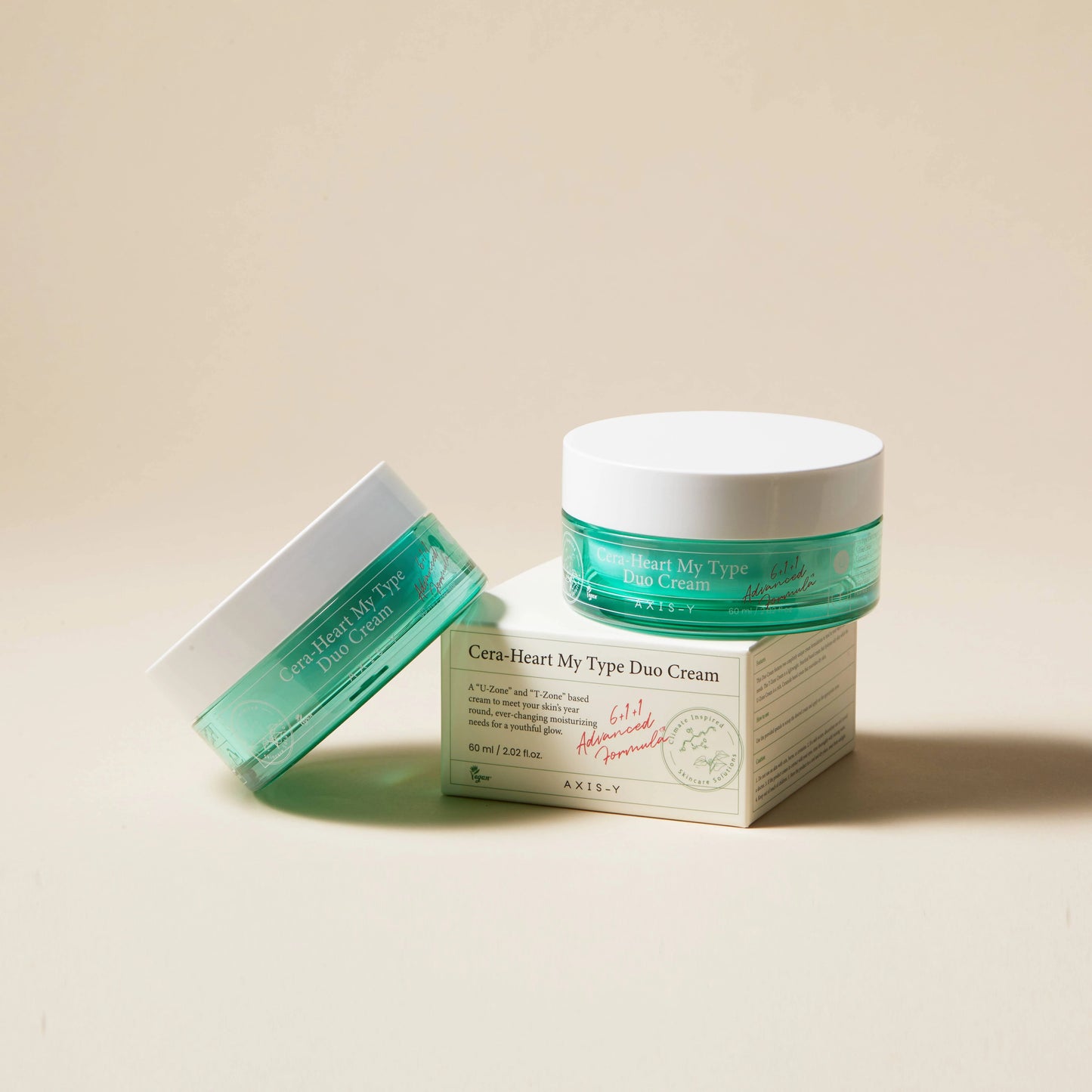 Axis-Y 韓國 清爽水潤舒緩雙效半半面霜 60ml