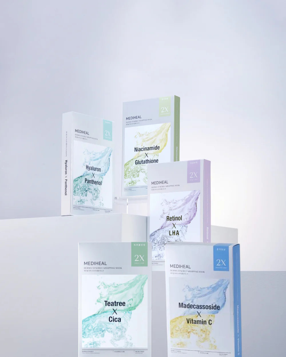 Mediheal Teatree x Cica Derma Synergy Wrapping Mask 4ea