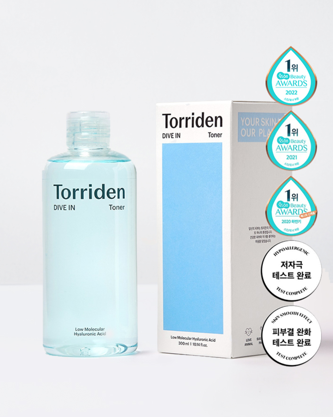 TORRIDEN Dive-In 低分子玻尿酸爽膚水 300ml