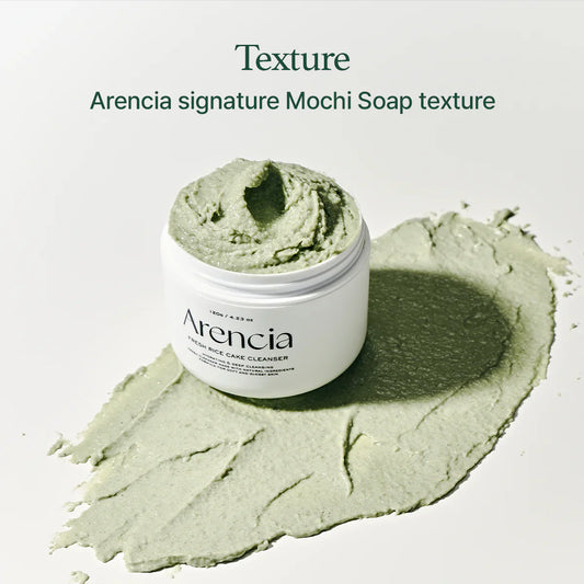 Arencia Fresh Green Pore Care Rice Mochi Cleanser 120g