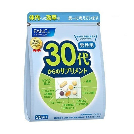 Fancl Good Choice 30+ Men Health Supplement 30packs