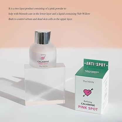 The YEON Refining Calamine Pink Spot 15ml