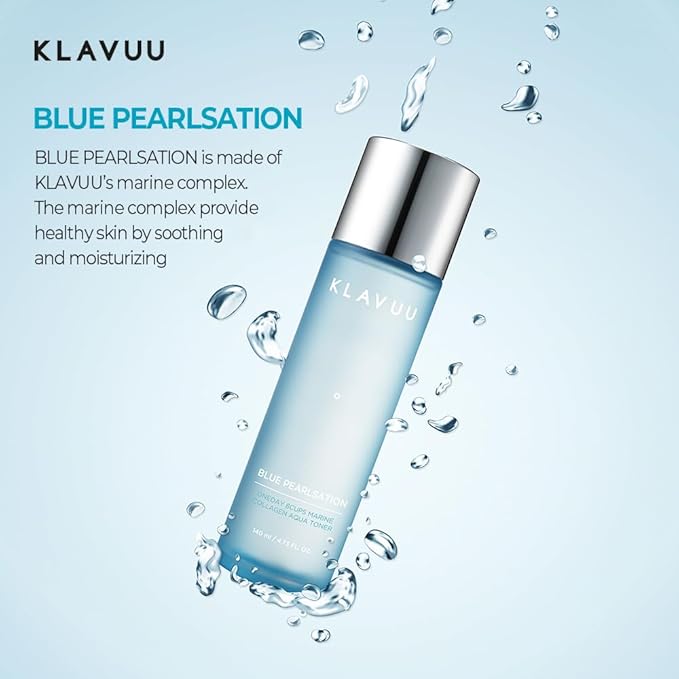 Klavuu Blue Pearlsation One Day 8 Cups Marine Collagen Aqua Toner 140ml