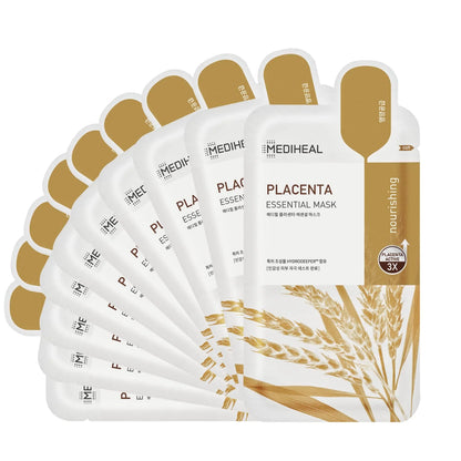 Mediheal Placenta Essential Vegan Mask 10ea