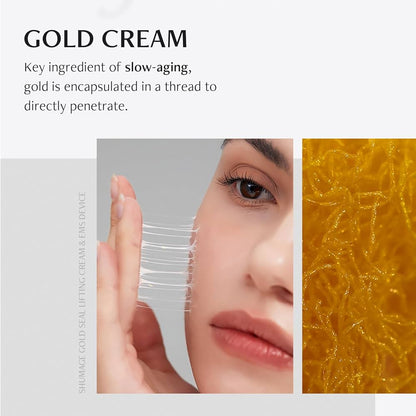 MEDITHERAPY Shumage Gold Seal Lifting Cream & EMS Device Set