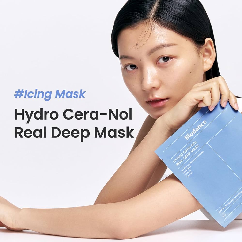 BIODANCE Hydro Cera-nol Real Deep Hydrogel Mask 34g x 4ea