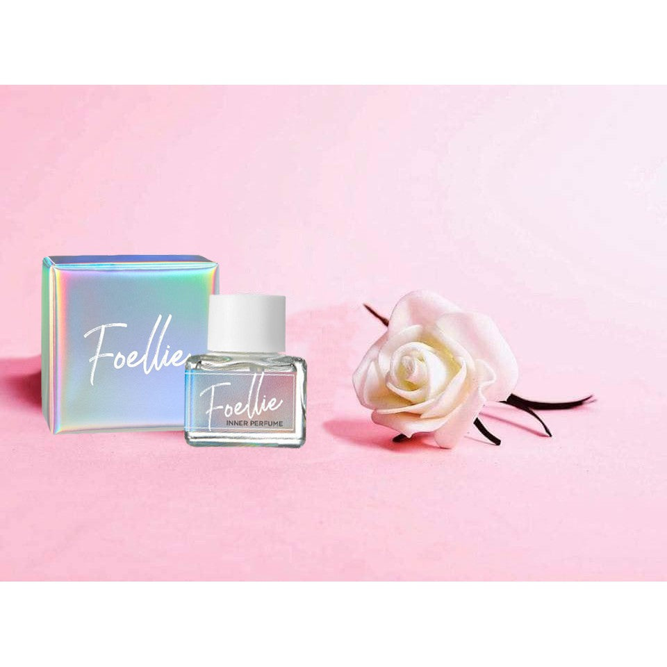 Foellie eau de ciel Feminine Inner Beauty Perfume (for Underwear), Pure white rose Scent Fragrance, 5ml(0.169 fl oz)