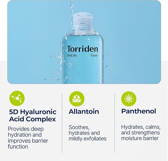 Torriden Dive In Hyaluronic Acid Toner 300ml