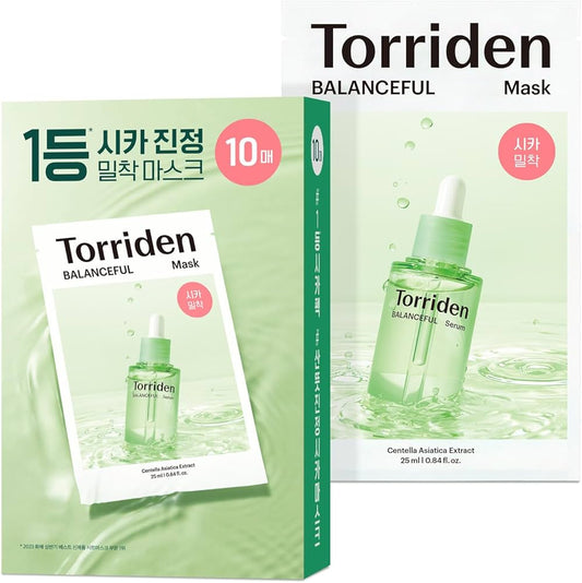 Torriden Balanceful Centella Asiatica Extract Mask 10ea