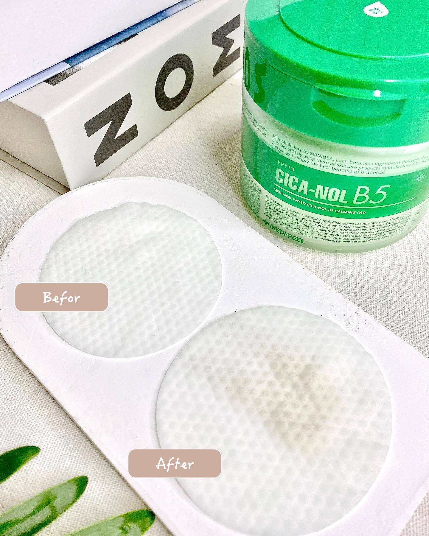 Medipeel 植萃積雪草 B5鎮靜保濕急救爽膚棉 270ml / 70片