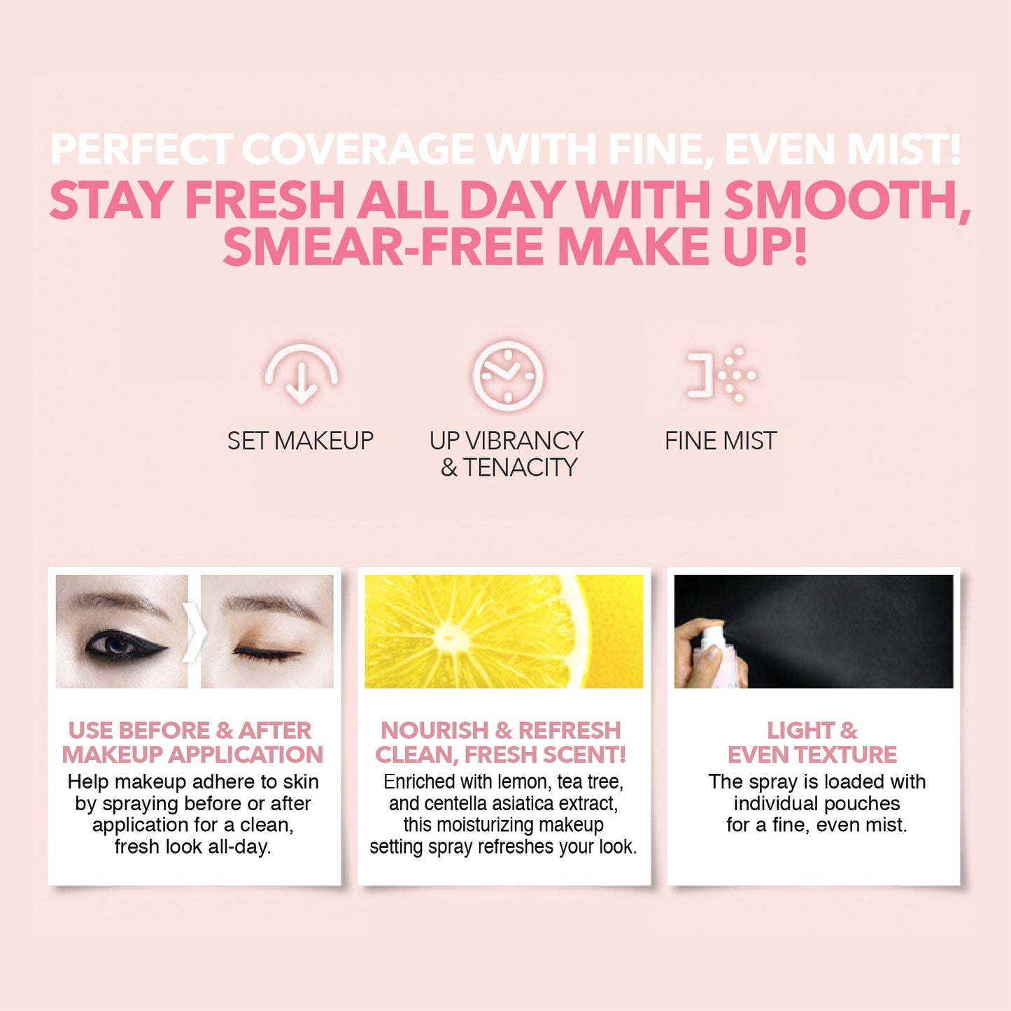 So Natural All Day Tight Make Up Setting Fixer 75ml