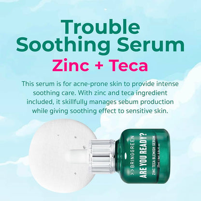 BRING GREEN Zinc Teca™ 1.2% Blemish Serum 25ml