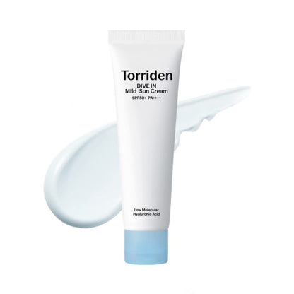 Torriden DIVE IN Mild Sun Cream SPF 50+ PA++++ 60ml
