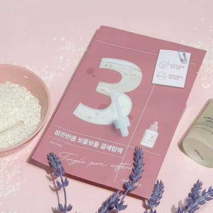 Numbuzin No.3 Tingle-Pore Softening Sheet Mask 4ea