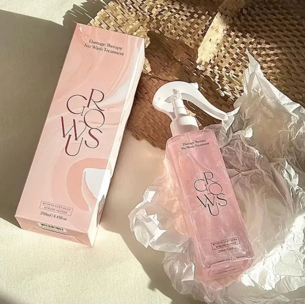 GROWUS 韓國 粉紅色版本 免沖洗護髮噴霧 EX 250ml