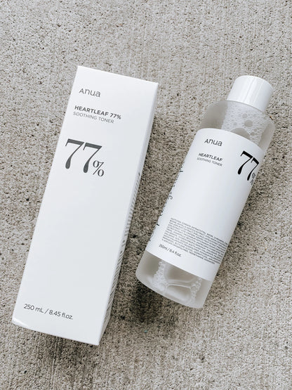 ANUA Haertleaf 77% Soothing Toner 250ml