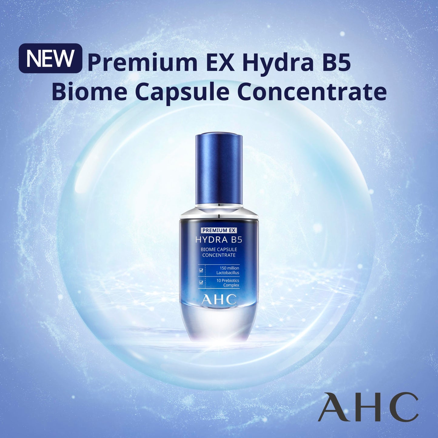 AHC 韓國 瞬效保濕B5微導入 BIOME精華賦活肌底液 30ml