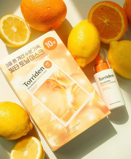 Torriden 韓國 維他命C亮白安瓶面膜 10片