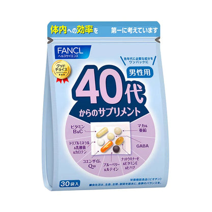 Fancl Good Choice 40+ Men Health Supplement 30packs