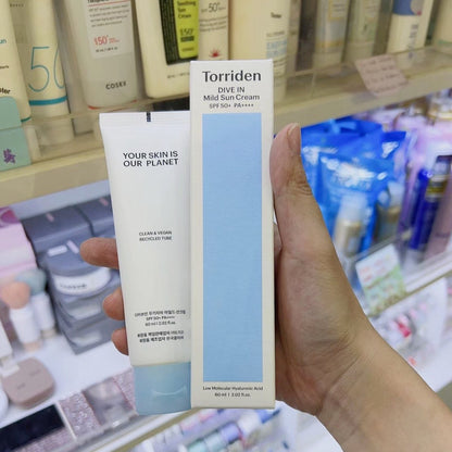 Torriden DIVE IN Mild Sun Cream SPF 50+ PA++++ 60ml