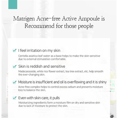 Matrigen Acne-Free Active Ampoule 50ml