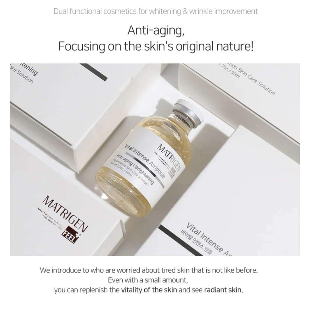 Matrigen 韓國 PDRN EGF 抗衰老高貴安瓶精華 50ml