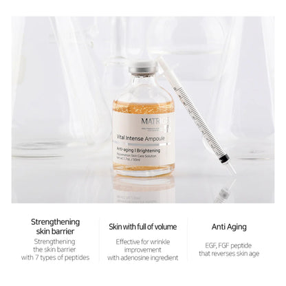 Matrigen 韓國 PDRN EGF 抗衰老高貴安瓶精華 50ml